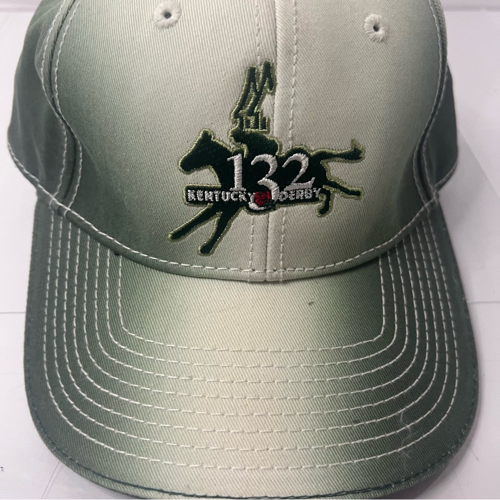 Kentucky Derby Hat Cap Adjustable Baseball Cap 132 Kentucky Derby May 2006 Green